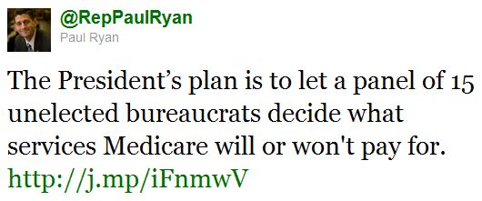 Paul Ryan Tweet