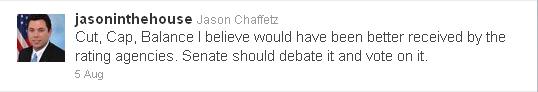 Rep. Jason Chaffetz tweet